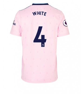 Arsenal Benjamin White #4 Tredjedrakt 2022-23 Kortermet